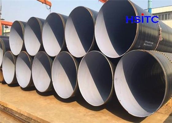 Pipe en acier anti-corrosion en spirale A369 de 8 pouces, revêtue de 3LPE