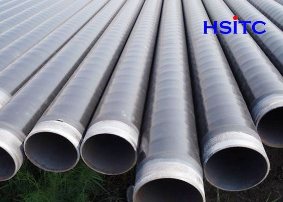 Pipe en acier anti-corrosion en spirale A369 de 8 pouces, revêtue de 3LPE