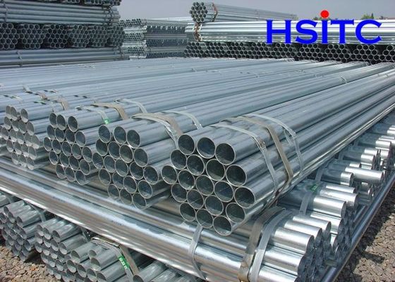 Pipe en acier au carbone galvanisé anti-corrosion DN40 10m