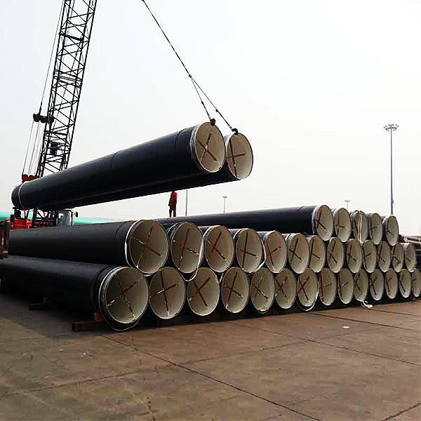 Couche de peinture époxy SSAW Tube en acier pour le projet Astm A252 0