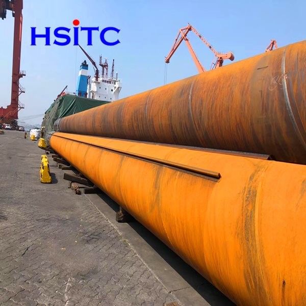 Astm A252 Standard Gr.2 Gr.3 Grade SSAW Pipe en acier pour le projet 0